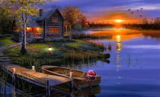 欧式油画风景图片 欧式油画风景图片