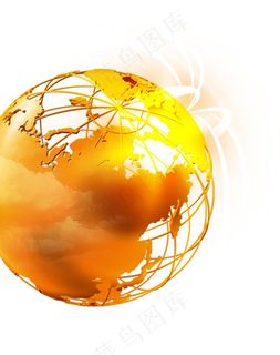 科技感地球PNG图片