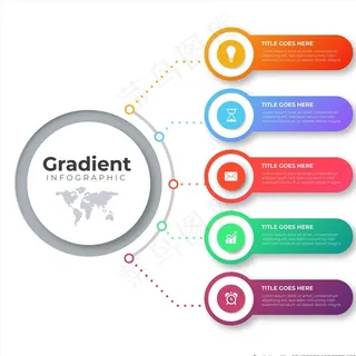 分支目录设计元素图片