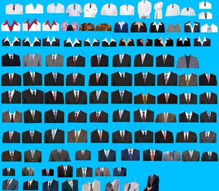 透明png证件照素材图片