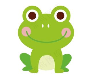 青蛙 矢量图片