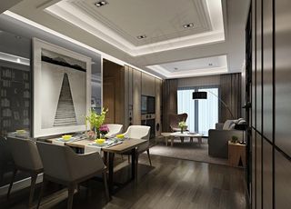 轻奢家装效果图片