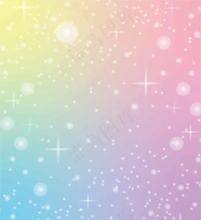 彩色 幻彩 科技 彩虹星星图片ai矢量模版下载