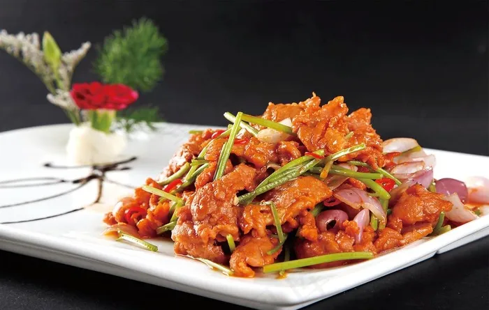 小炒羊肉图片