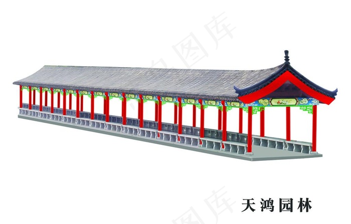 长亭图片psd模版下载