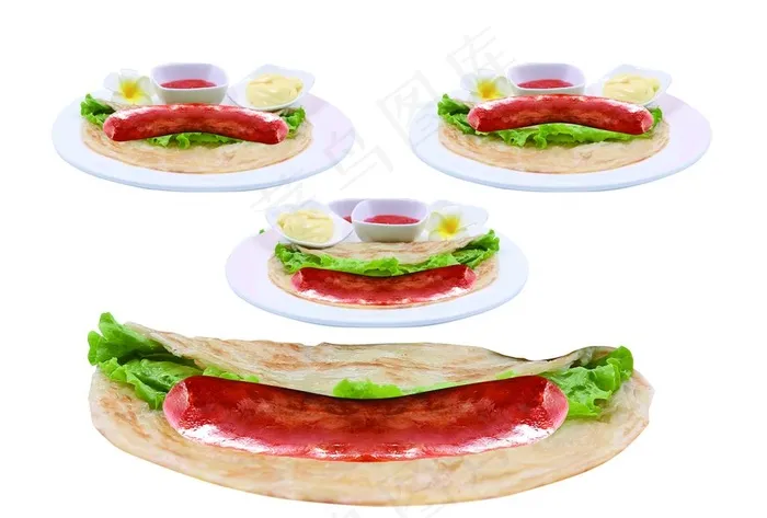 手抓饼图片(4961X3508(DPI:300))psd模版下载