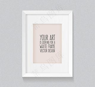 白色相框画框图片