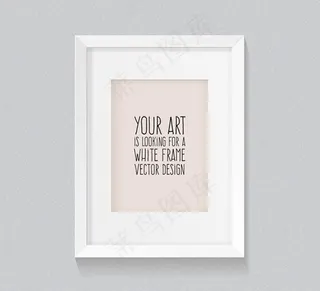 白色相框画框图片