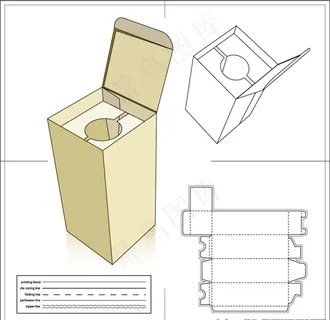 矢量盒子包装图片
