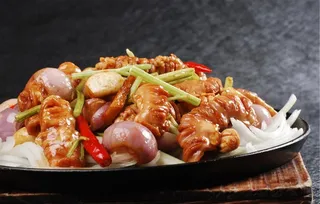 铁板竹生肠图片