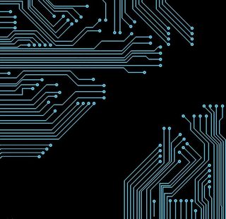 手绘电路板矢量图下载图片