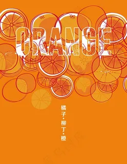 橘子海报图片