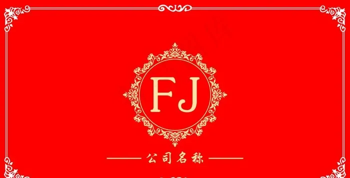 大红色婚礼背景图片cdr矢量模版下载