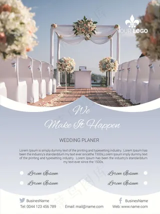 国外宣传单图片