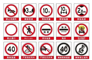 交通标识图片
