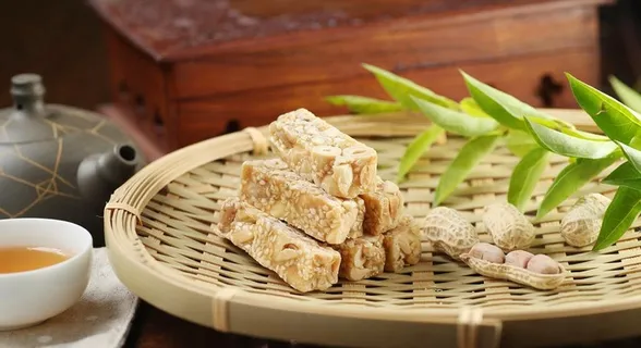 芝麻花生糖图片 芝麻花生糖图片