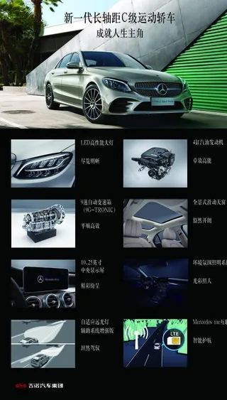 奔驰C级车图片
