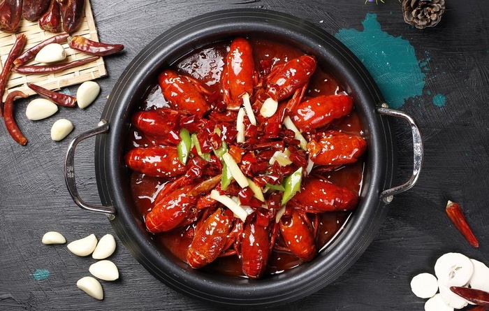 香辣小龙虾图片