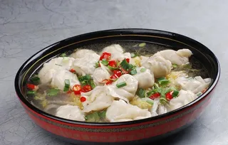 乡酸萝卜鱼饺图片