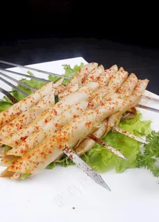 烤豆皮卷图片 烤豆皮卷图片