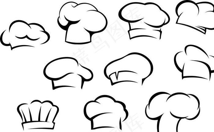 厨师帽图片