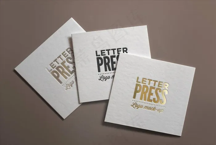 标志样机图片(3500X2458(DPI:300))psd模版下载