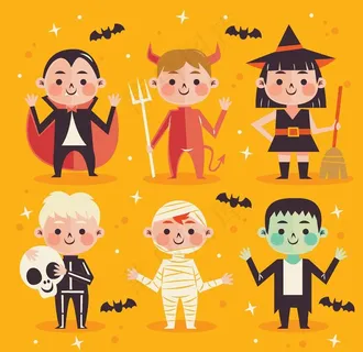 万圣节装扮图片