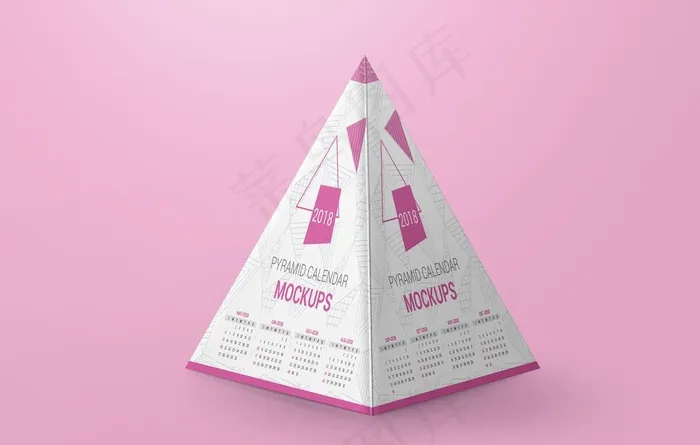 三角盒子包装效果图样机图片(3000X2000(DPI:300))psd模版下载