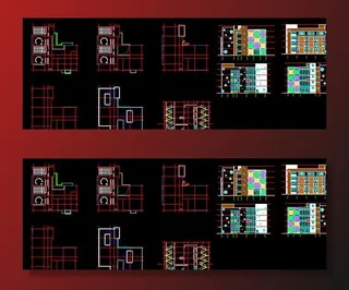 幼儿园方案平立剖图片