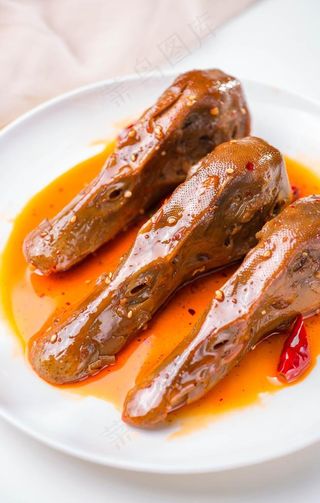 麻辣鸭头图片