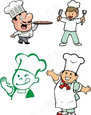 卡通厨师图片