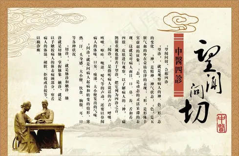 望闻问切中医文化图片
