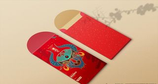 红包样机图片