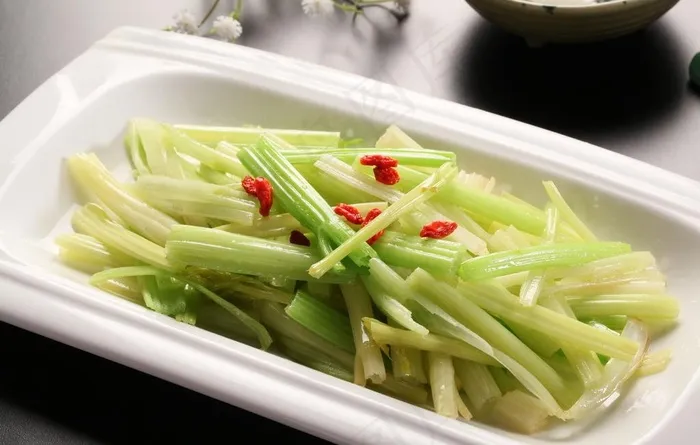 清炒马家沟芹菜图片