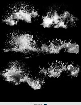 PS笔刷  火焰图片