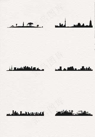 城市建筑背景图片