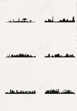 城市建筑背景图片