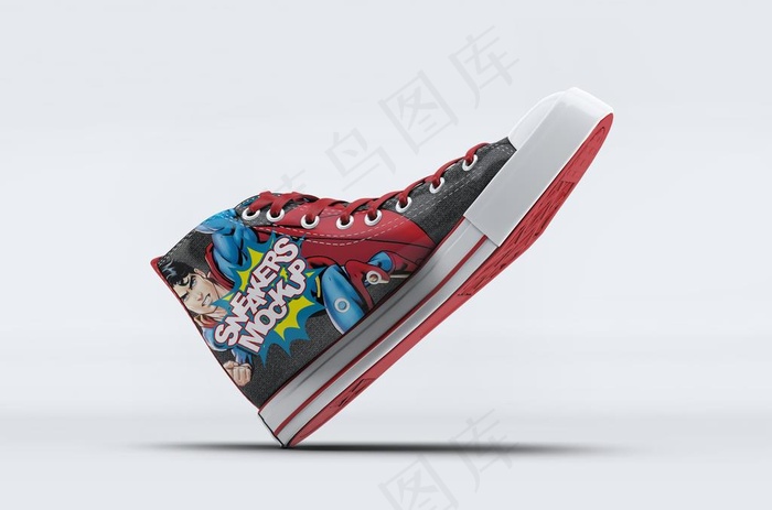 休闲鞋样机图片