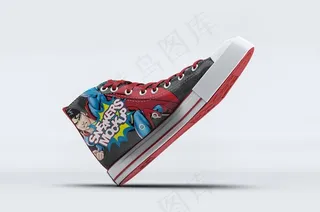 休闲鞋样机图片