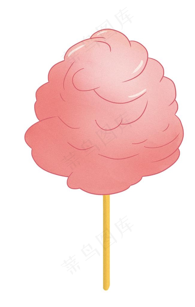 卡通棉花糖图片