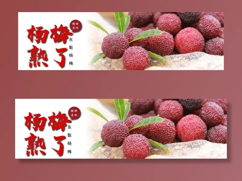 杨梅图片psd模版下载