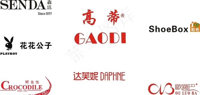 女装品牌 女鞋图片cdr矢量模版下载