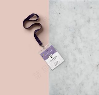 工作证样机图片