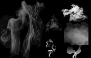 烟   雾  热汽素材图片