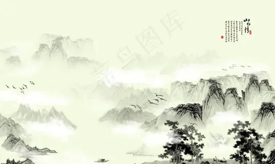 山水情图片 山水情图片