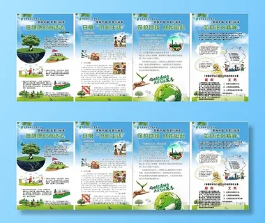 世界环境日展板图片