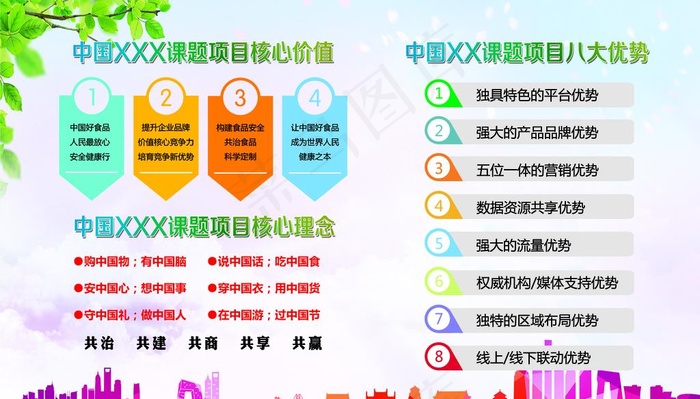 公司文化  企业文化图片(5669X3402(DPI:72))psd模版下载