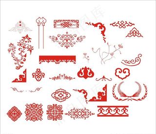 花纹 古典 中国风 边框 祥云图片