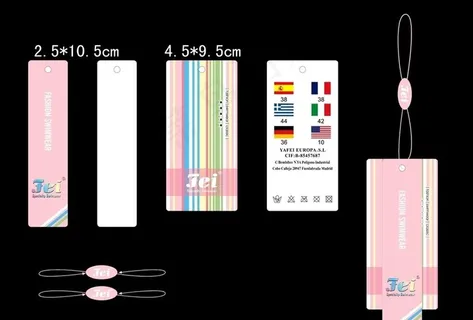 FEI外单泳装吊牌图片