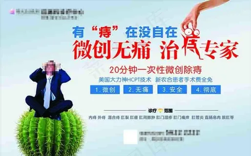 肛肠科展板图片